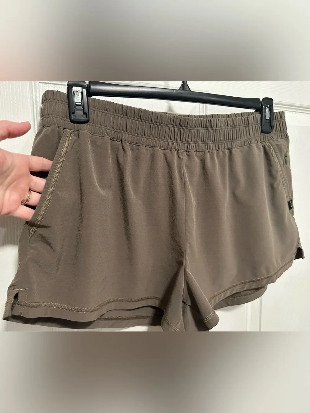 prAna Women's XL Olive Green Athletic Shorts